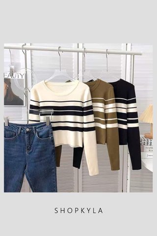 PREORDER- STEPHY KNIT LONG TOP