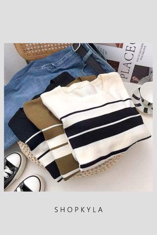 PREORDER- STEPHY KNIT LONG TOP