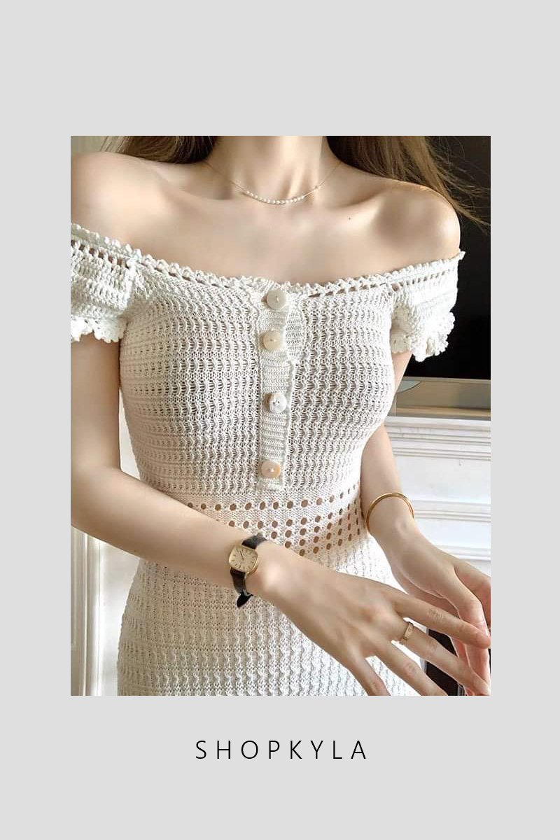 PREORDER - IFFY CROCHET DRESS