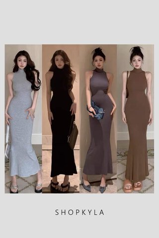PREORDER - ODETTE FISH TAIL LONG DRESS