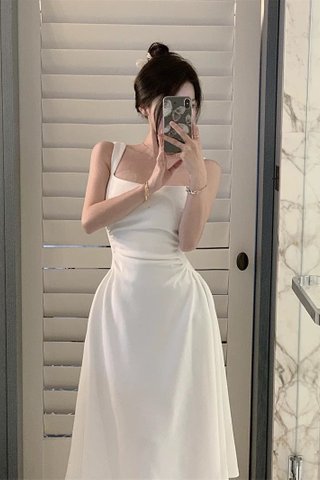 PREORDER - ANISA DRESS IN WHITE