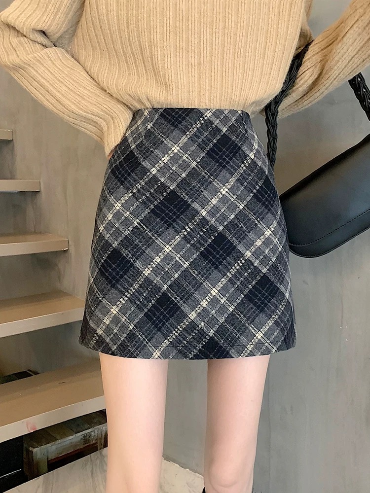 PREORDER - CLIFF CHECKERED SKIRT | KYLA PREORDER - CLIFF CHECKERED SKIRT | KYLA