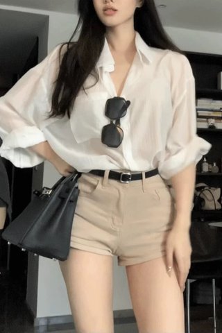 PREORDER - KRUZ WHITE BLOUSE