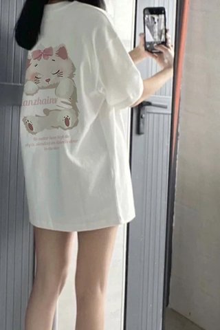 PREORDER -CUTIE CAT T SHIRT