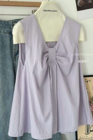 PREORDER - BOW DESIGN TOP