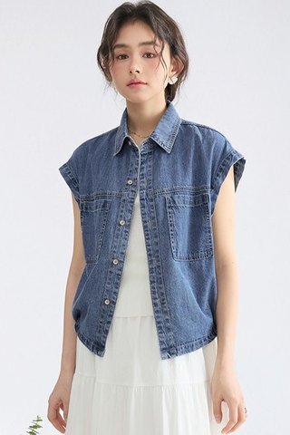 PREORDER - DENIM RELAX VEST