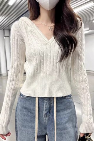 PREORDER - Hoodie Knit Pullover