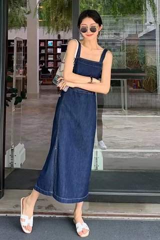 PREORDER - Denim Maxi Dress