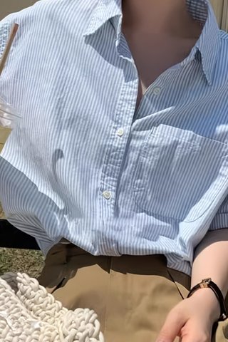 SG STOCK - STRIPED BLOUSE