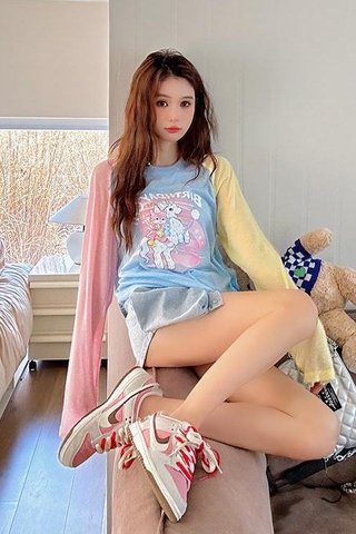 GROUP ORDER - LONG TEE MIX COLOUR