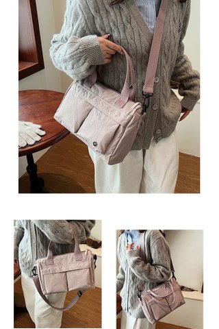 PREORDER - Women Nylon Light Weight Crossbody Sling Bag