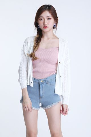 PREORDER- IONA KNIT SPAG IN PINK