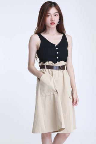 PREORDER - PEDONA SKIRT WITH BELT (MORE COLOURS)