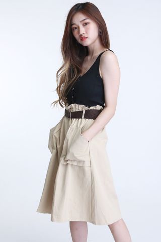 PREORDER - PEDONA SKIRT WITH BELT (MORE COLOURS)