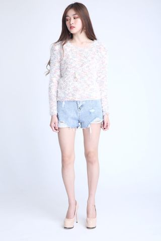 BACKORDER- SNOWNY KNIT TOP (MIXTURE COLOUR)