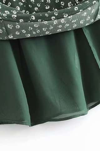 BACKORDER- RUTH DRESS IN GREEN
