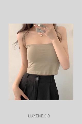 MSIA READY STOCK - L0189 INNER TOP (CROP VERSION)
