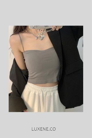 MSIA READY STOCK - L0189 INNER TOP (CROP VERSION)