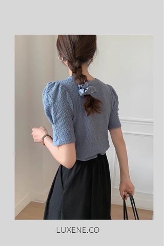 SG IN STOCK - L0290 PUFF SLEEVE TOP (SG)