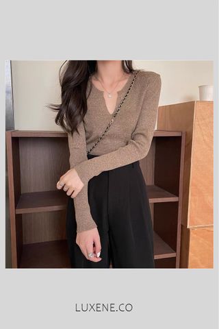 PREORDER - L0269 LONG SLEEVE KNIT TOP