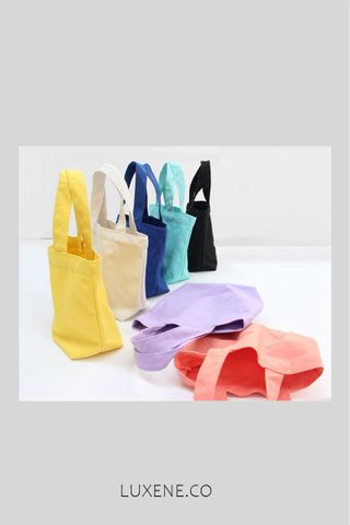 PREORDER - L0326 SMALL HAND BAG SOLID COLOUR