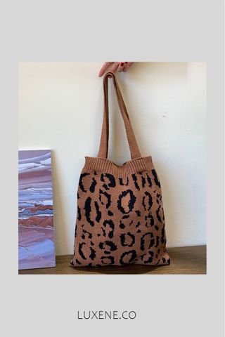 PREORDER - L0507 KNITTED TOTE BAG