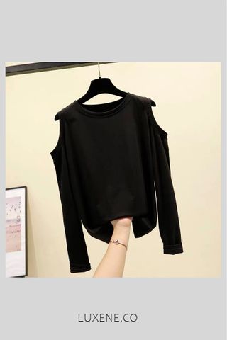 PREORDER - ANDERS CUT OUT SHOULDER TOP