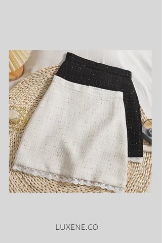PREORDER - TRACI TWEED SKIRT (SIZE S /M / L)