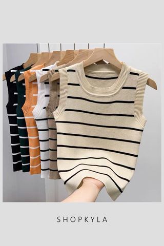PREORDER - SHIRLEY STRIPED TOP