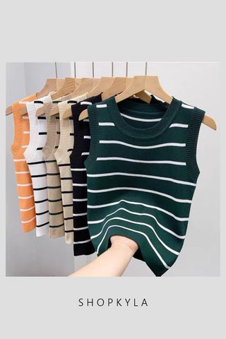 PREORDER - SHIRLEY STRIPED TOP