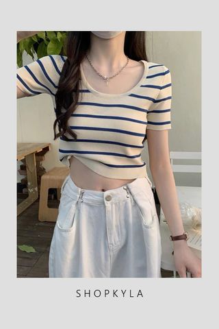 PREORDER - KANDACE STRIPED TOP