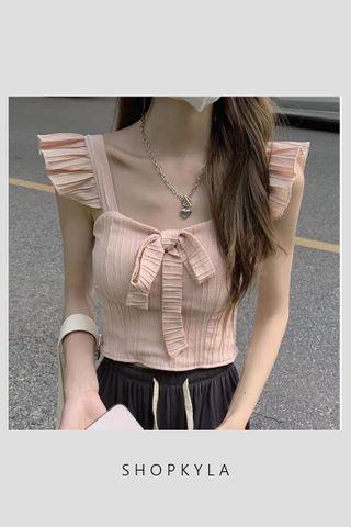 PREORDER-  DONNIS SWEET RIBBON TOP
