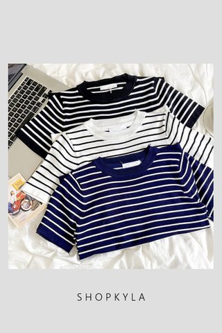 PREORDER -  FITZ STRIPED TOP