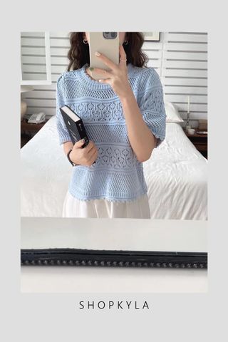 PREORDER - DAISY KNIT TOP