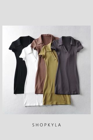 现货 - PABLO COLLAR DRESS