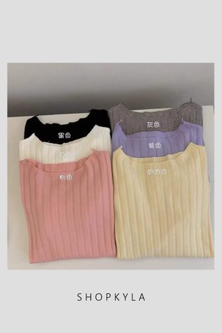 MSIA READY STOCK - MAPLE LONG SLEEVE TOP 