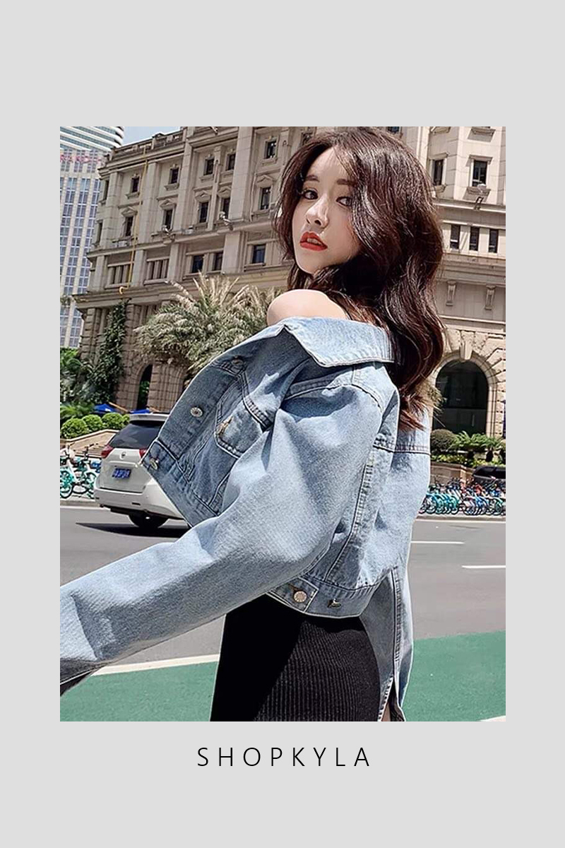 PREORDER - JAMIYA DENIM JACKET | KYLA
