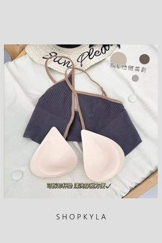PREORDER - KANON PADDED CROP SPAG