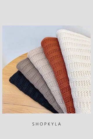 PREORDER -S0205 SCARF KNIT 