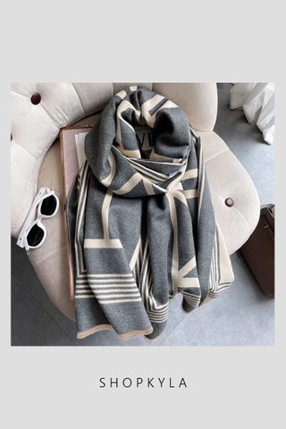 PREORDER -S0207 SCARF KNIT 