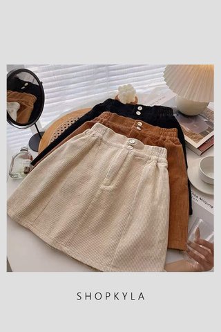 PREORDER - TED SUEDE SKIRT 